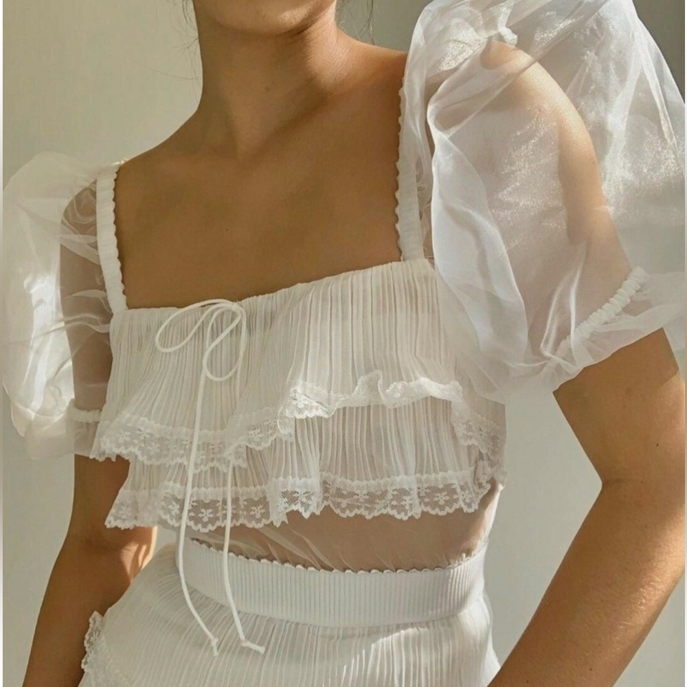 For Love and Lemons Posie Mini Dress - Picture 2 of 10